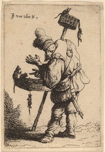 चूहा पकड़ने वाला द्वारा Johannes van Vliet