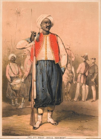 सैनिक, तीसरी पश्चिम भारत रेजिमेंट द्वारा जॉन (बाद)