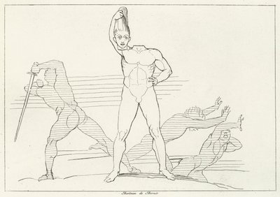 द शिस्मेटिक्स, इन्फर्नो, कैंटो 28 (उत्कीर्णन) द्वारा जॉन (बाद) फ्लैक्समैन