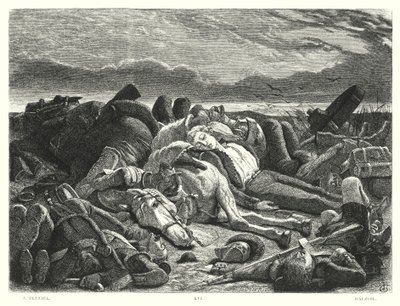लॉर्ड बायरन के चाइल्ड हेरोल्ड, कैंटो III, स्टांजा 28 (उत्कीर्णन) द्वारा जॉन (बाद में) टेनील