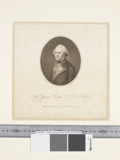 III. कैप्टन जेम्स किंग, फ्रांसेस्को बार्टोलोज़ी (1727-1815) द्वारा उकेरा गया, c.1773-84 (उत्कीर्णन) द्वारा जॉन (बाद) वेबर