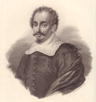 इतालवी भूगोलवेत्ता जैकोपो कैंटेली (1643-1695) का पोर्ट्रेट, कैटरिना पिओटी-पिरोला द्वारा तांबे की नक्काशी द्वारा वाल्टर चार्ल्स मिल्स