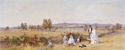 होलोवे जेल, इस्लिंगटन, लंदन, 1859 के पीछे के क्षेत्र द्वारा जॉन एबसोलन