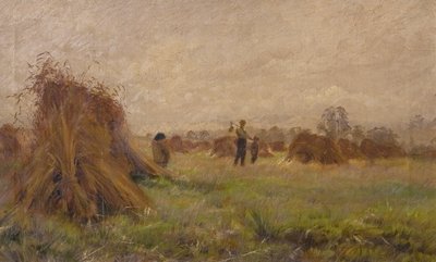 हार्वेस्ट सीन, 1885-99 द्वारा जॉन एंडरसन