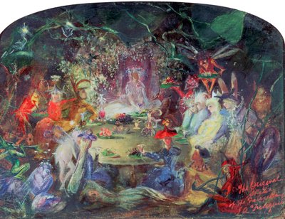 द फेयरी बैंक्वेट, 1832-1906 द्वारा जॉन एंस्टर फिट्जगेराल्ड