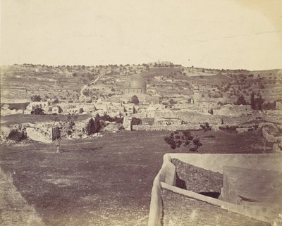 जेरूसलम, 1857। द्वारा जॉन एंथनी