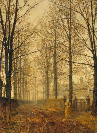तीन सौ साल पहले द्वारा John Atkinson Grimshaw