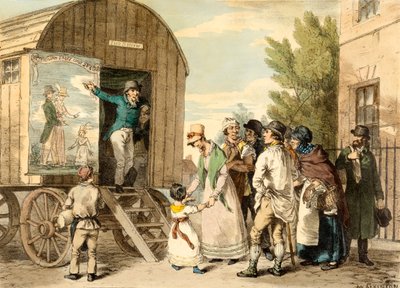 शो, पब। c1821. द्वारा जॉन ऑगस्टस एटकिंसन