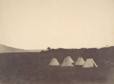 टेंट, अल्जीरिया, 1856। द्वारा जॉन बेस्ली ग्रीन