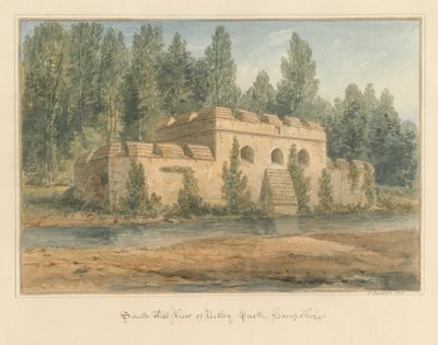 हैम्पशायर - नेटली कैसल, 1828 द्वारा जॉन बकलर
