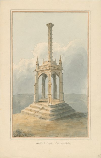 लिंकनशायर - होलबच क्रॉस, [1824] द्वारा जॉन बकलर