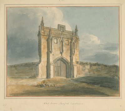 लिंकनशायर - स्टैमफोर्ड - व्हाइट फ्रार्स, 1802 द्वारा जॉन बकलर