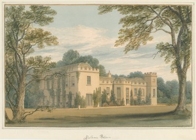मिडलसेक्स - फुलहम पैलेस, 1824 द्वारा जॉन बकलर