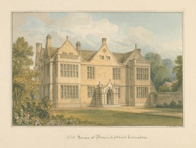 विल्टशायर - बेर्विक सेंट लियोनार्डो - पुराना घर, 1814 द्वारा जॉन बकलर