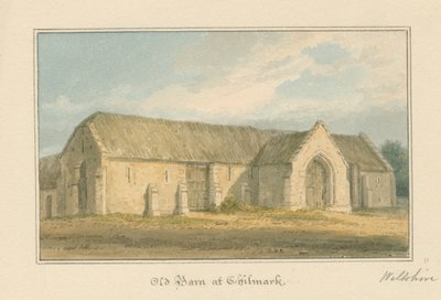 विल्टशायर - चिलमार्क - ओल्ड बार्न, 1817 द्वारा जॉन बकलर