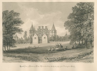 वॉस्टरशायर - वेस्टवुड पार्क: सीपिया ड्राइंग, 1833 द्वारा जॉन बकलर