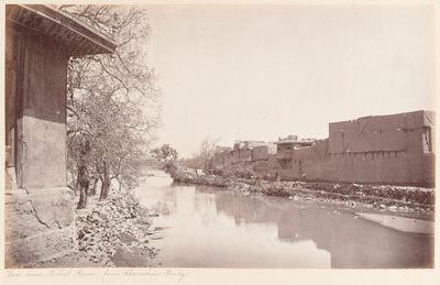 काबुल नदी का एक दृश्य द्वारा जॉन बर्क