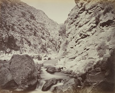 [अली मस्जिद के नीचे] डिफिकल्ट में तीव्र मोड़, बहुत मोटा सा , 1879 द्वारा जॉन बर्क