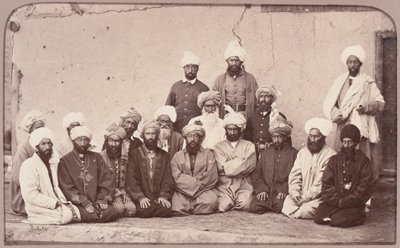सिरदार हबीबुल्लाह [sic] गिलज़ाई और अन्य खान, 1879 द्वारा जॉन बर्क