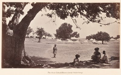 अमीर जैकब खान का कैम्प सफेड सांग, 1879 द्वारा जॉन बर्क