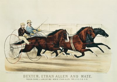 डेक्सटर, एथन एलन और मेट, नाथनियल करियर (1813-88) और जेम्स मेरिट इवेस (1824-95), 1874 द्वारा प्रकाशित द्वारा जॉन कैमरन