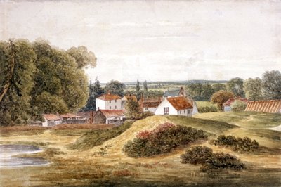 द स्पैनियार्ड्स इन, हैम्पस्टेड हीथ, हैम्पस्टेड, लंदन, c1820 द्वारा जॉन कावथोर्न