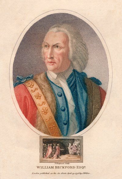 विलियम बेकफोर्ड एस्क्वायर, 1798। द्वारा जॉन चैपमैन