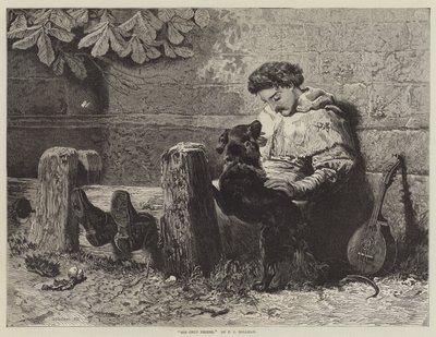 उसका एकमात्र दोस्त द्वारा John Charles Dollman