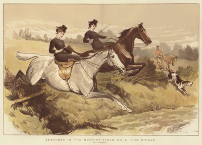 शिकार के मैदान में रेखाचित्र, सं। II, प्रतिद्वंद्वी द्वारा John Charlton