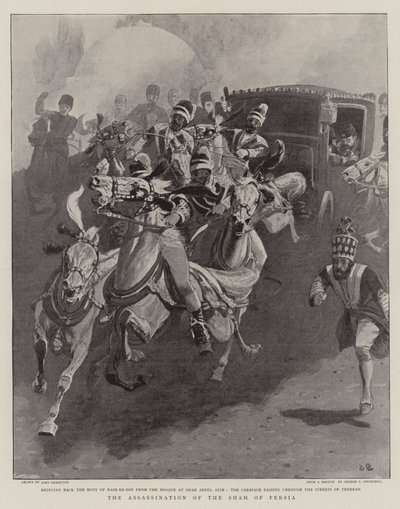 फारस के शाह की हत्या द्वारा John Charlton