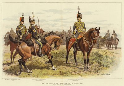 दसवीं और उन्नीसवीं हसर्स द्वारा John Charlton