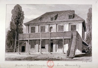 जमैका हाउस, चेरी गार्डन स्ट्रीट, बरमोंडे, लंदन, 1827 द्वारा जॉन चेसेल बकलर