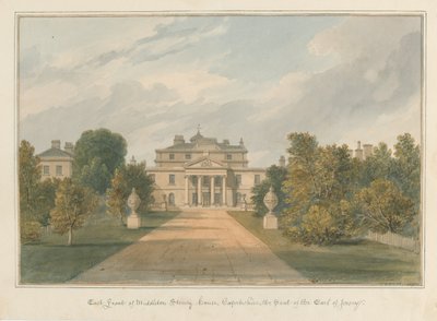 ऑक्सफ़ोर्डशायर - मिडलटन स्टोनी हाउस, 1827 द्वारा जॉन चेसेल बकलर