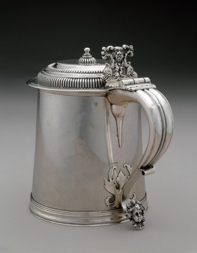 टैंकार्ड, 1695-1711 (रजत) द्वारा जॉन कोनी