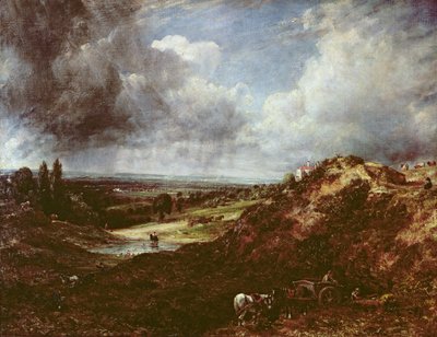 ब्रांच हिल पॉन्ड, हैम्पस्टेड हीथ, 1828 द्वारा John Constable