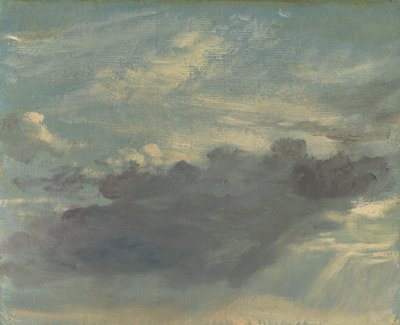 क्लाउड स्टडी, c.1821-22 द्वारा जॉन कांस्टेबल