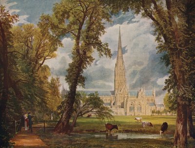 सेलिसबरी कैथेड्रल, 1823, सी 1915 द्वारा John Constable
