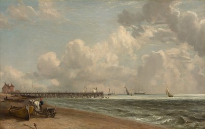 यरमाउथ जेट्टी, c.1822-23 द्वारा जॉन कांस्टेबल