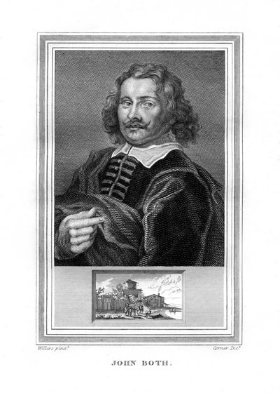 जन डिर्क्ज़ दोनों, डच बरोक युग चित्रकार, 1825। द्वारा जॉन कॉर्नर