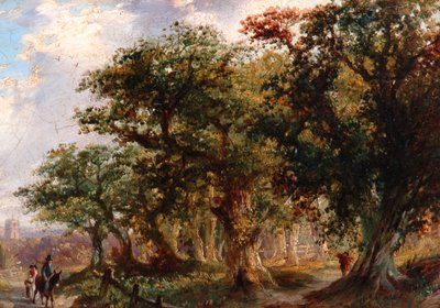 लैंडस्केप, 1805-21 द्वारा John Crome
