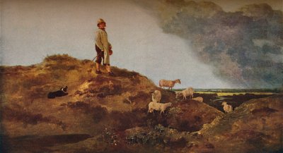 माउसचैट हीथ पर देखें, नॉर्विच के पास, c1812। द्वारा जॉन क्रोम