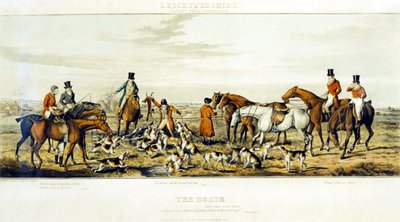 हेनरी एल्केन (1785-1851) 1825 (रंग उत्कीर्णन) द्वारा उकेरी गई द डेथ, द लीसेस्टरशायर्स द्वारा जॉन डीन (बाद में) पॉल