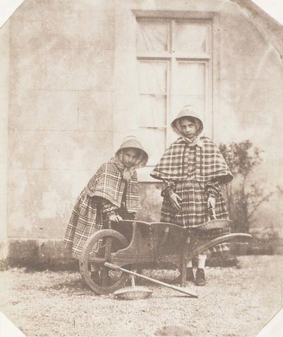 एलिनोर और लुसी लेवेलिन, 1853-56। द्वारा जॉन डिल्विन लेलेवेन