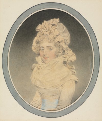 लेडी कैरोलिन व्रोटेस्ले, 1792। द्वारा जॉन डाउनमैन