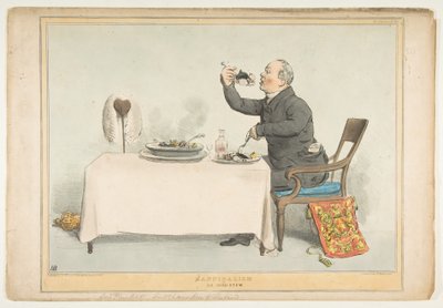 एचसीएनिबलवाद या एक आयरिश स्टू, 5 अगस्त, 1833। द्वारा जॉन डॉयल