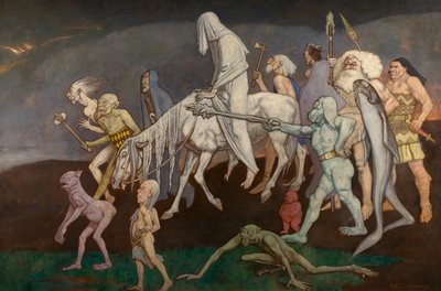 द फमर्स (या द पावर्स ऑफ एविल एब्रोड इन द वर्ल्ड), c.1939 (टेम्पा) द्वारा जॉन डंकन
