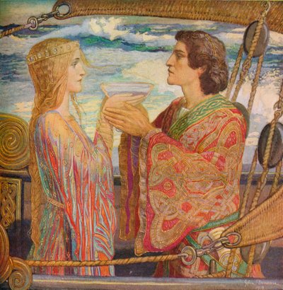 ट्रिस्टन और आइसोल्ड, 1912 द्वारा John Duncan