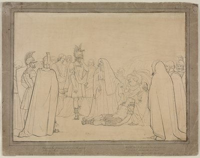 एनेसिस ने 1843 में वर्जिल्स एनीड से पल्लस के शरीर को दिखाया। द्वारा जॉन एवरेट मिलिस