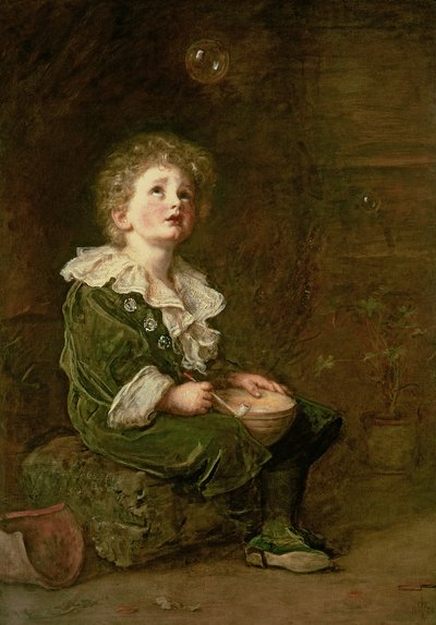बुलबुले, 1886 द्वारा John Everett Millais