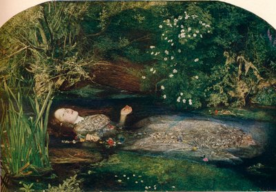 ओफेलिया, 1851-2, 1911 द्वारा John Everett Millais